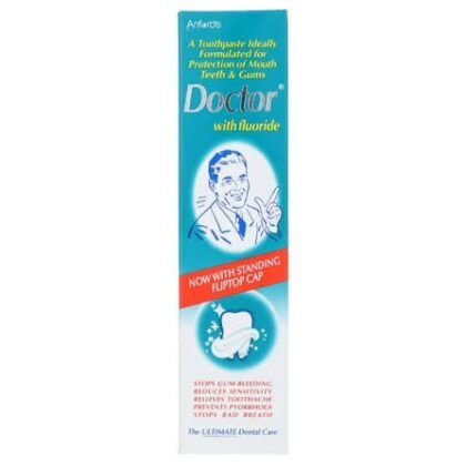 doctor with fluoride paste 140gms