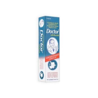 doctor with fluoride paste 35gms