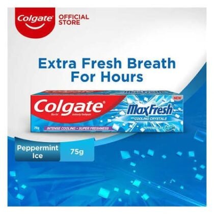 Colgate maxfresh peppermint ice 75gms