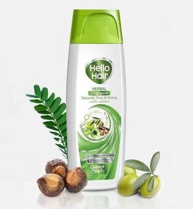 hello hair herbal shampoo 360ml
